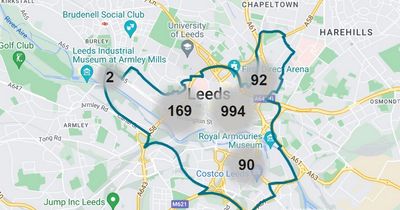 Leeds' most dangerous streets mapped with the highest level of violent crime