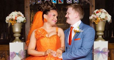 Corrie's Gemma actress Dolly-Rose Campbell unveils 'mind-blowing' orange wedding dress