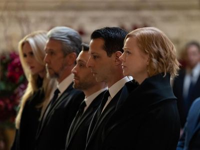 Succession review, season 4 episode 9: Roman is a tragic mess at Logan’s funeral