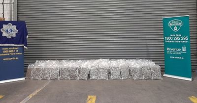 Nearly €3m worth of cannabis seized at Dublin Port as man arrested