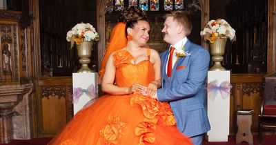 Coronation Street first-look as Gemma Winter's incredible wedding dress unveiled and star tells why it's orange