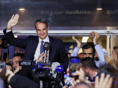 Greece prime minister Mitsotakis hails election victory as ‘political earthquake’