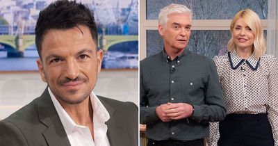 Peter Andre defends 'nothing but nice' Holly Willoughby and Phillip Schofield amid ITV feud