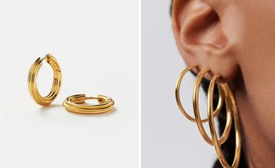 Discover the Missoma feather-light gold hoop earrings you won’t want to take off