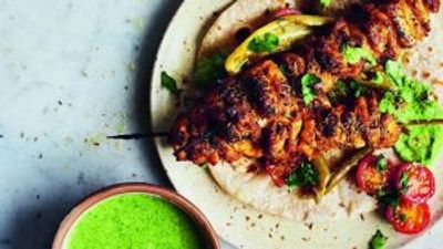 Recipe of the week: spiced chicken skewers by Maunika Gowardhan