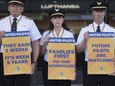 The latest workers calling for a better quality of life: airline pilots