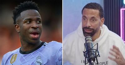 Rio Ferdinand fumes at football chiefs over vile Vinicius Jr racism - "They don't do s***"