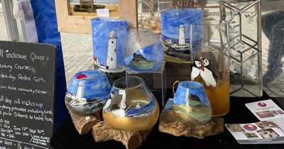 Blyth artist creates stunning glass art by hand where every piece is unique