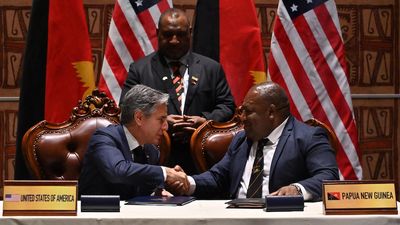 United States and Papua New Guinea strengthen defence ties with new security agreement, details still to be made public