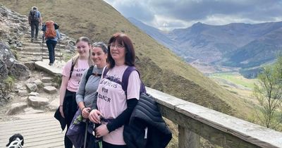 Perth mum marks 10 years since lifesaving cancer surgery by scaling Ben Nevis for charity
