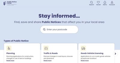 Local news sector launches Public Notice Portal