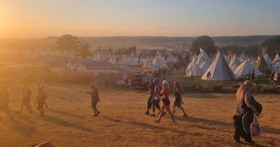 Glastonbury Festival webcam shows panoramic view of legendary site