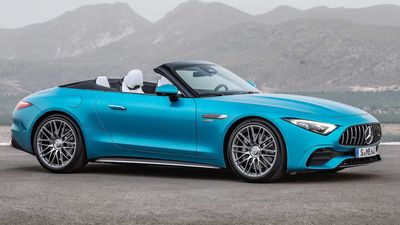 2023 Mercedes-AMG SL43 With Four-Cylinder Engine Costs $111,050