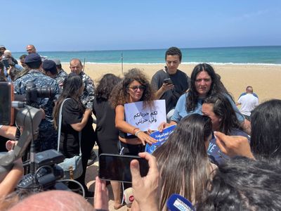 Lebanese feminists protest after woman harassed over swimsuit