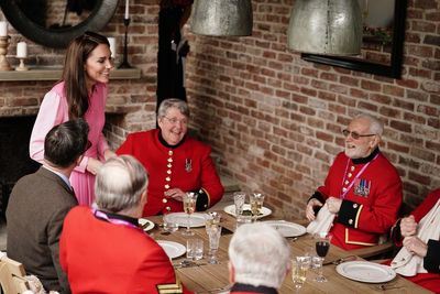 Princess of Wales told she is ‘unforgettable’ during Chelsea Pensioner lunch