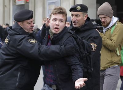 Belarusian activist Roman Protasevich ‘pardoned by Minsk’