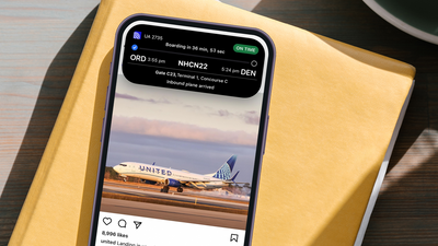 United Airlines becomes the first airline to support Live Activities - here's what it does