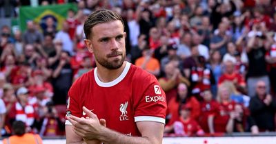 Jordan Henderson almost broke down in tears during emotional Liverpool ending