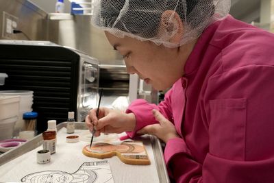 'Cookie activist' celebrates Asian Americans with portraits in dough