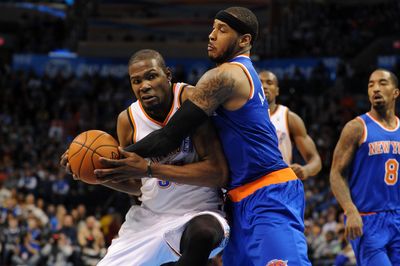 Kevin Durant trolled Carmelo Anthony on Instagram in honor of his retirement
