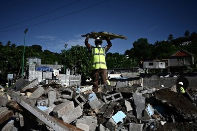 French bulldozers begin slum-razing on Indian Ocean island Mayotte