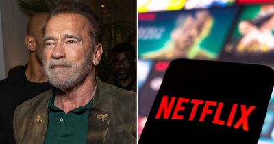 Arnold Schwarzenegger reveals top new job as Netflix boss and pulls up to work in a tank