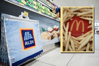 Aldi McDonald's dupe fries look so good, shoppers are advised 'don't walk, run' to the supermarket's freezer aisle