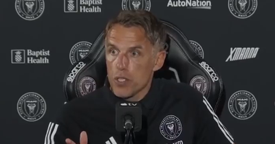 Phil Neville swears at journalist in heated press conference after Inter Miami lose