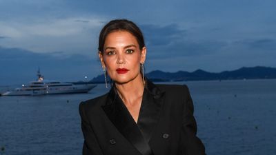 Katie Holmes’ super sexy Cannes look has us rushing to buy a black blazer asap