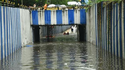 BBMP report blames gusty winds, dry leaves for flooding of underpass