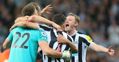 Delight and relief for Newcastle supporters as Leicester draw confirms Champions League spot