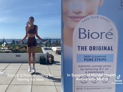 Bioré apologises after influencer references school shooting in pore strips ad