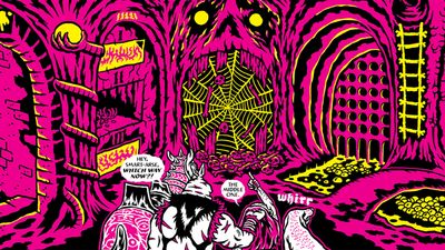 There's an official Mörk Borg comic and it's just as metal as the game