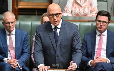 Dutton accused of scare tactics as Voice debate resumes