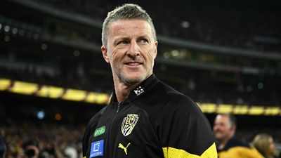 Damien Hardwick confirms he is stepping down as Richmond Tigers coach