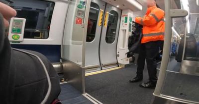 Moment disabled Wetherby man left abandoned on 'locked' train at Leeds Railway Station