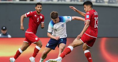 Bristol City's Alex Scott takes centre stage as he's thrown in at the deep end for England U20s