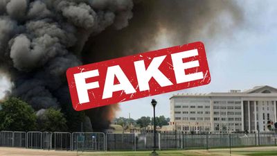 Is it real or is it AI? Indian news outlets run fake image of Pentagon fire as ‘breaking news’