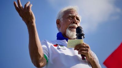 Independence hero Xanana Gusmao's party wins Timor-Leste election but falls short of majority