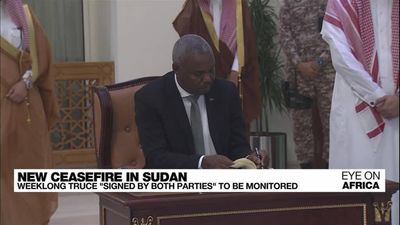 Sudan residents report fighter jets, sporadic firing as new truce starts