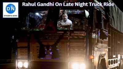 Rahul Gandhi takes truck ride from Delhi to Chandigarh; interacts with drivers