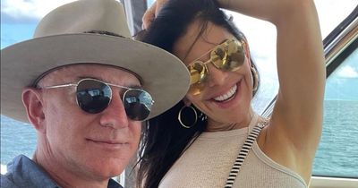 Jeff Bezos and Lauren Sanchez 'can't keep their hands off each other' after epic proposal