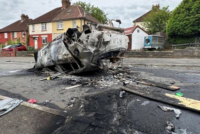 Police condemn ‘totally unacceptable’ violence in riots after fatal crash