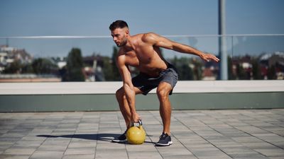 Five moves to build full-body muscle, and all you need is a kettlebell
