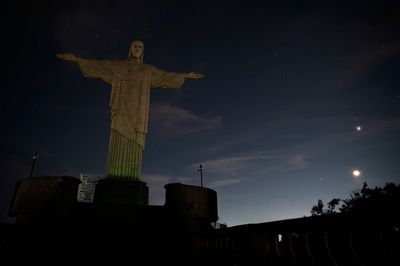 Lights switched off on Christ the Redeemer statue in support of Vinicius Jr
