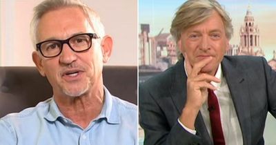 Gary Lineker clashes with Richard Madeley for 'misrepresenting him' as GMB fans fume
