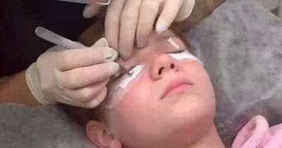 'I let my 11-year-old daughter get her lashes done - her natural ones are near invisible'