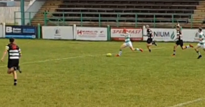 Teenage Welsh rugby player scores stunning solo try as he heads to English giants' academy