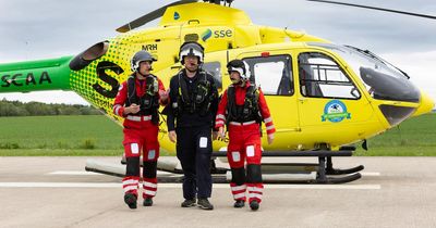 Perth-based Scotland’s Charity Air Ambulance (SCAA) marks 10 years of life-saving service