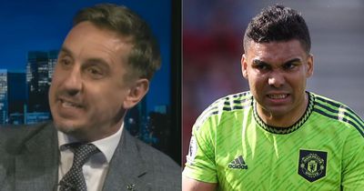 Manchester United great Gary Neville explains his Casemiro call on Monday Night Football